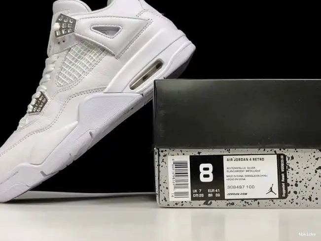 Rep TBK Air 308497-100 Jordan Retro Money Pure 4 0625